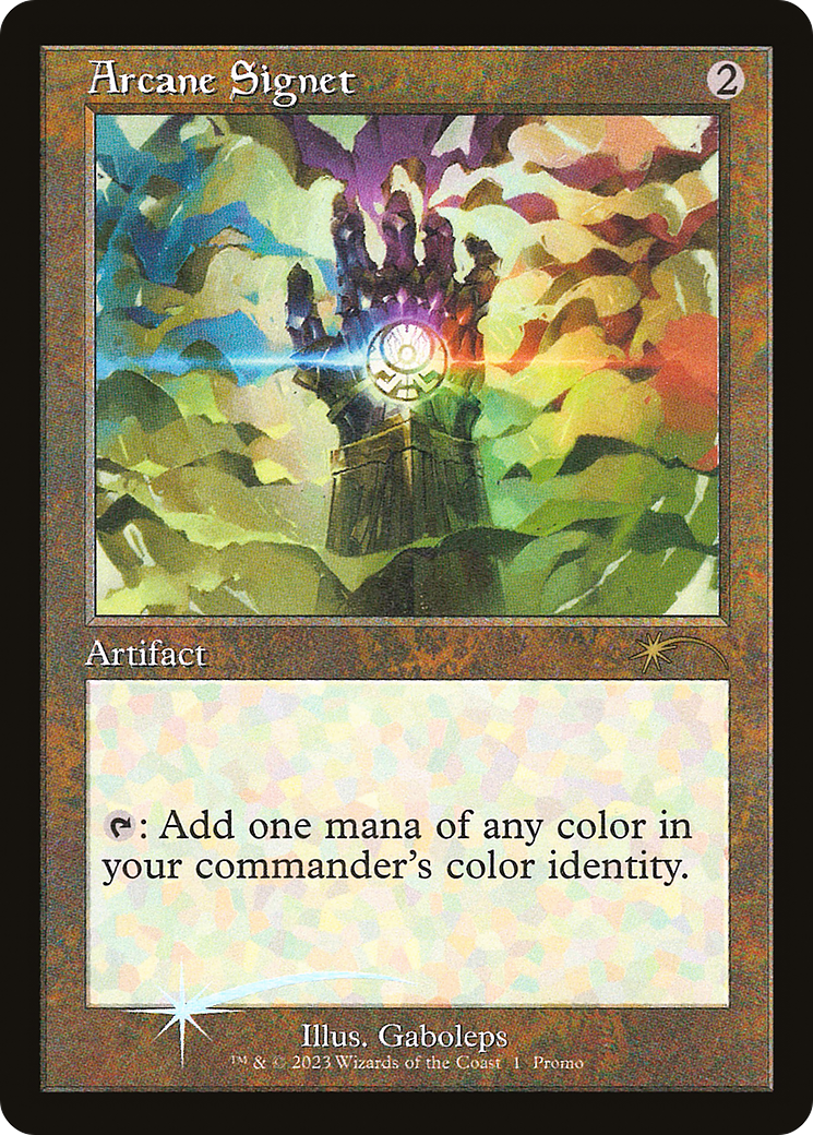 Image of Arcane Signet (Retro) [30th Anniversary Promos]