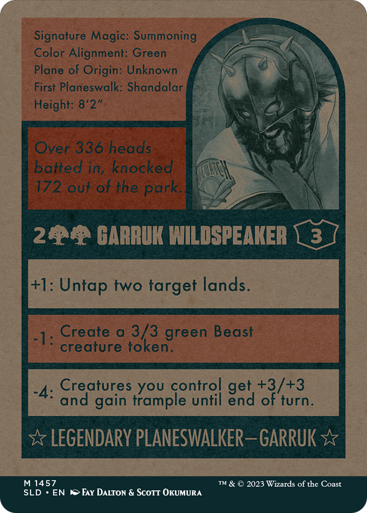 Image of Garruk Wildspeaker [Secret Lair Drop Series]