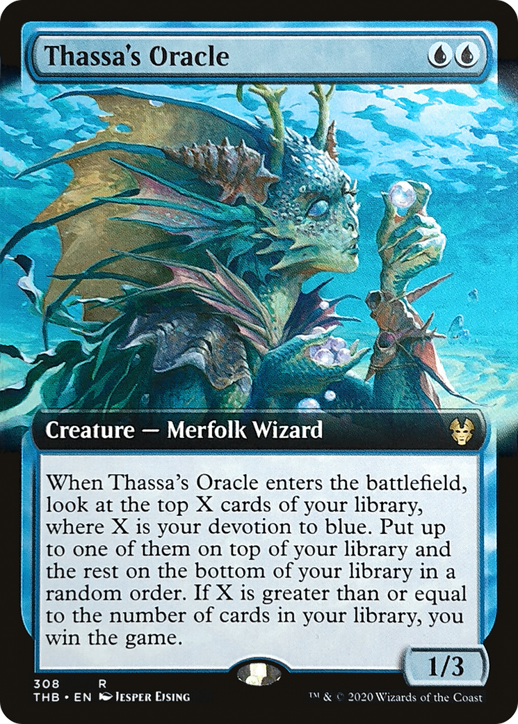 Image of Thassa's Oracle (Extended Art) [Theros Beyond Death]