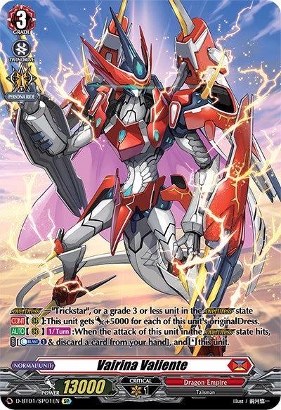 Image of Vairina Valiente (D-BT01/SP01EN) [Genesis of the Five Greats]