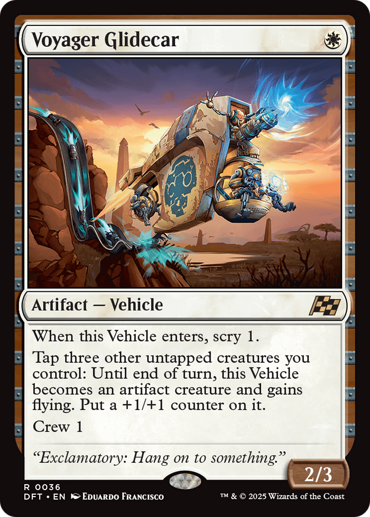 Image of Voyager Glidecar [Aetherdrift]