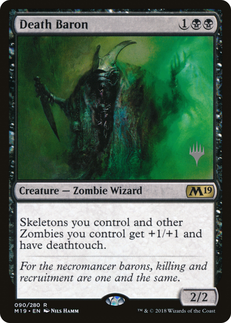 Image of Death Baron (Promo Pack) [Core Set 2019 Promos]