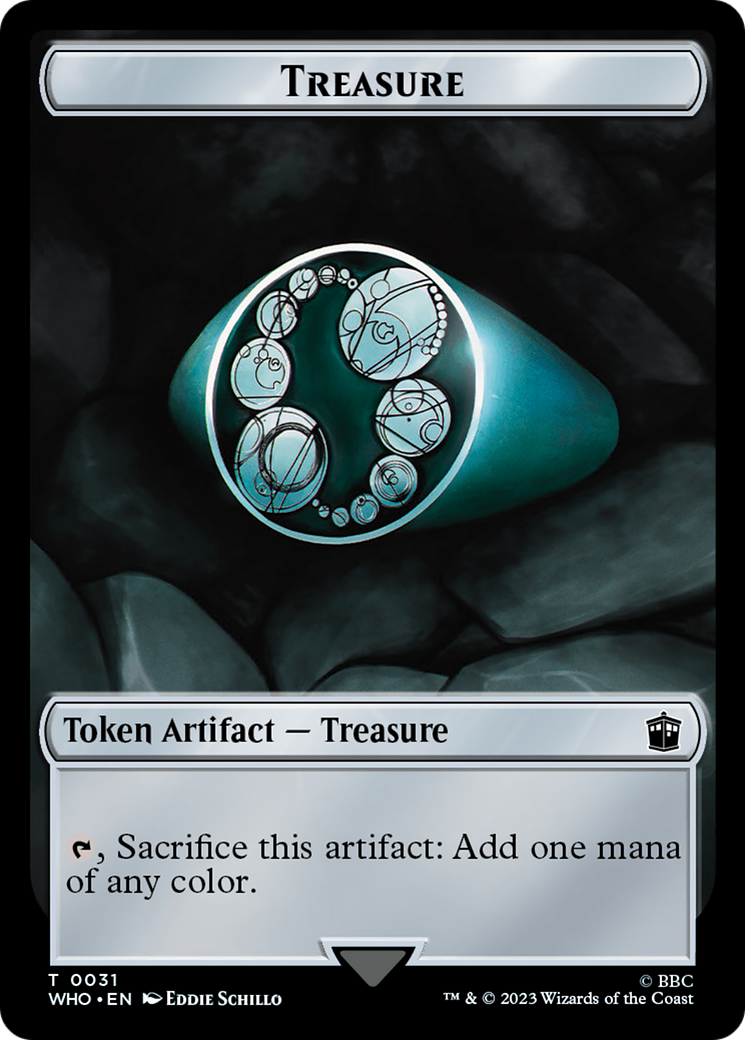 Image of Dalek // Treasure (0031) Double-Sided Token [Doctor Who Tokens]