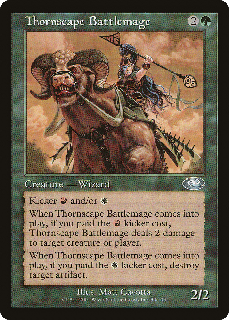 Image of Thornscape Battlemage [Planeshift]
