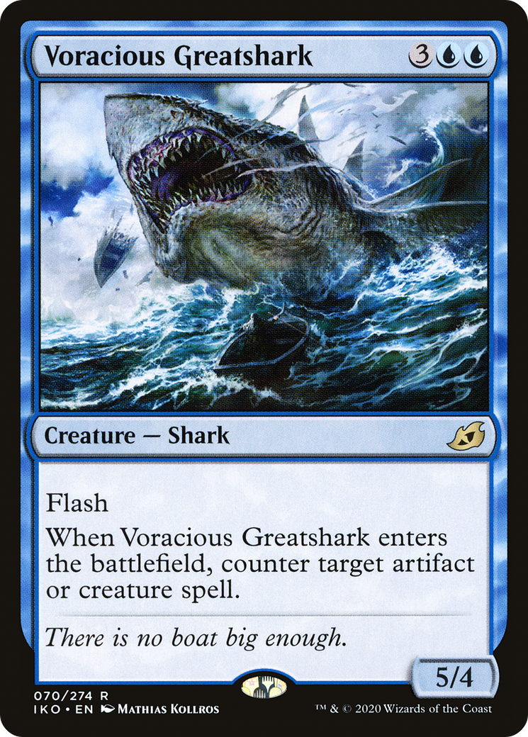 Image of Voracious Greatshark [Ikoria: Lair of Behemoths]