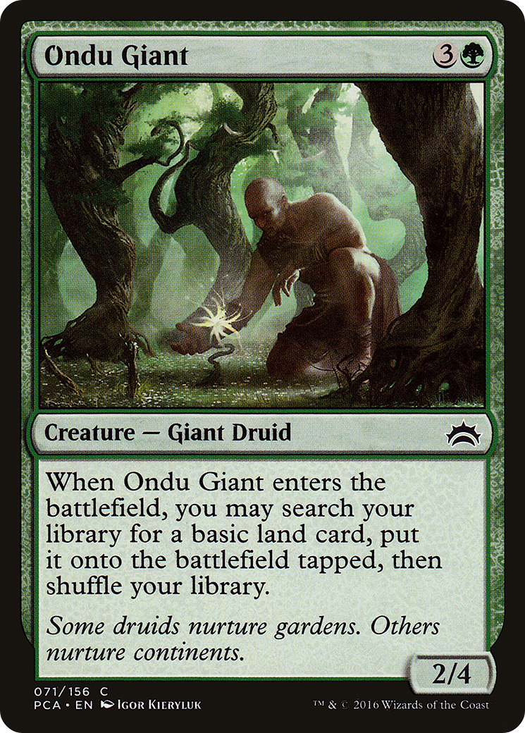 Image of Ondu Giant [Planechase Anthology]