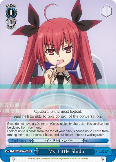 Image of My Little Shido (DAL/W79-TE18 TD) (Blue) [Date A Live]