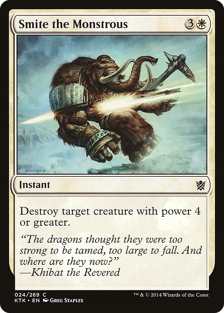 Image of Smite the Monstrous [Khans of Tarkir]