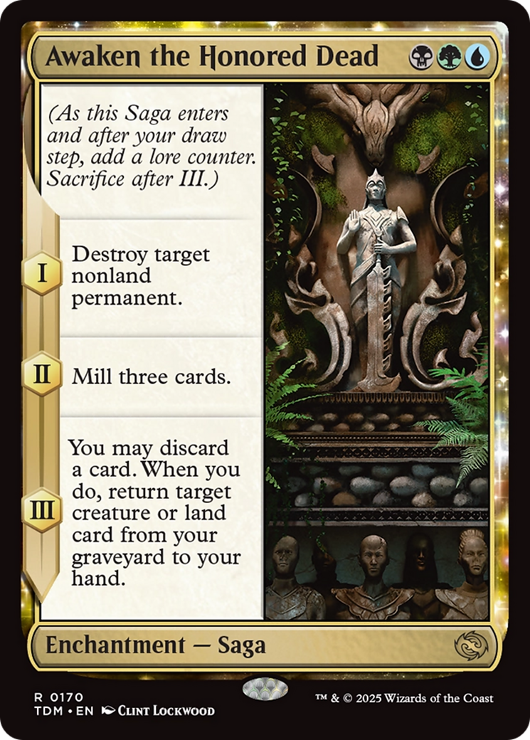 Image of Awaken the Honored Dead [Tarkir: Dragonstorm]