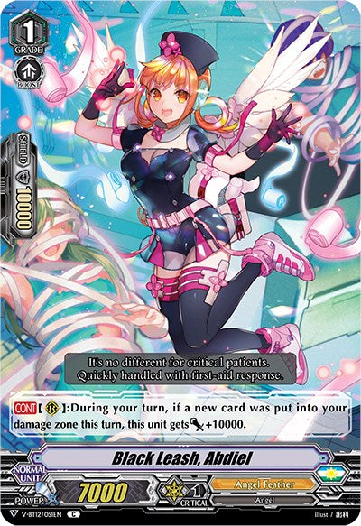 Image of Black Leash, Abdiel (V-BT12/051EN) [Divine Lightning Radiance]