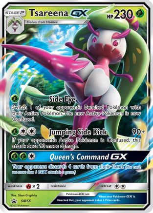 Image of Tsareena GX (SM56) [Sun & Moon: Black Star Promos]