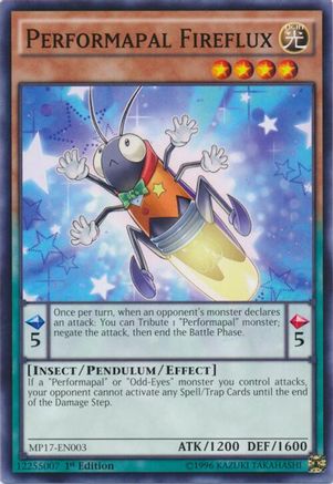 Image of Performapal Fireflux [MP17-EN003] Common