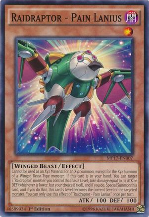 Image of Raidraptor - Pain Lanius [MP17-EN007] Common