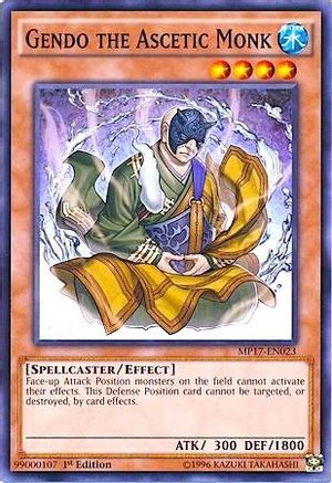 Gendo the Ascetic Monk [MP17-EN023] Common