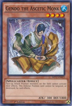Image of Gendo the Ascetic Monk [MP17-EN023] Common
