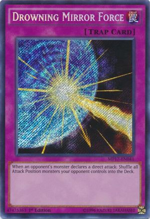 Image of Drowning Mirror Force [MP17-EN041] Secret Rare
