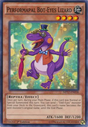 Image of Performapal Bot-Eyes Lizard [MP17-EN058] Common