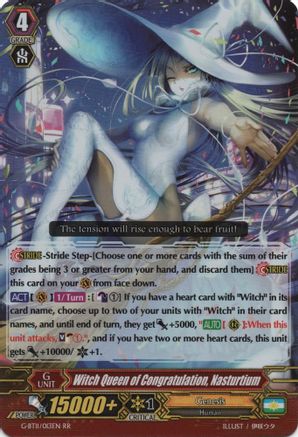 Image of Witch Queen of Congratulation, Nasturtium (DEMONIC ADVENT)