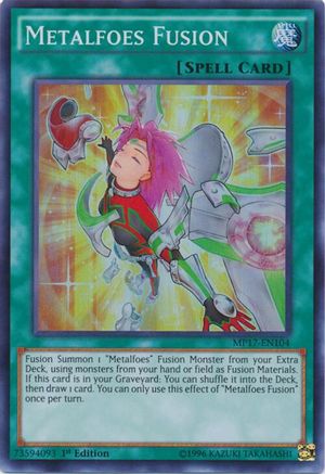 Image of Metalfoes Fusion [MP17-EN104] Super Rare
