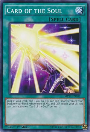 Image of Card of the Soul [MP17-EN107] Common
