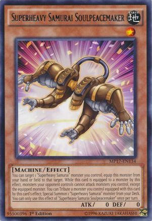 Image of Superheavy Samurai Soulpeacemaker [MP17-EN134] Rare