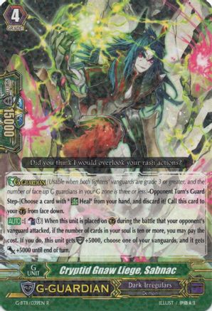 Image of Cryptid Gnaw Liege, Sabnac (DEMONIC ADVENT)