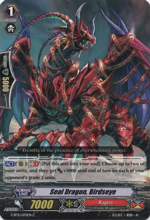 Image of Seal Dragon, Birdseye (DEMONIC ADVENT)