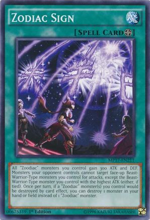 Image of Zodiac Sign [MP17-EN211] Common
