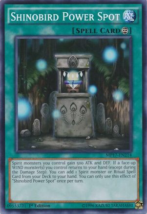 Image of Shinobird Power Spot [MP17-EN214] Common
