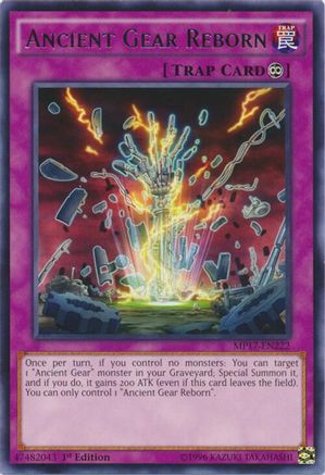 Image of Ancient Gear Reborn [MP17-EN222] Rare