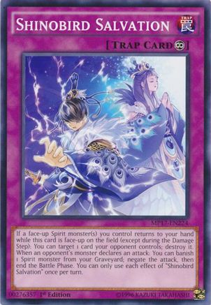 Image of Shinobird Salvation [MP17-EN224] Common