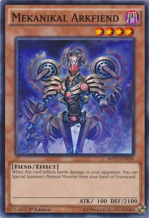 Image of Mekanikal Arkfiend [MP17-EN236] Common