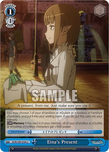 Image of Eina's Present (DDM/S88-E096 U) [Is it Wrong to Try to Pick Up Girls in a Dungeon?]