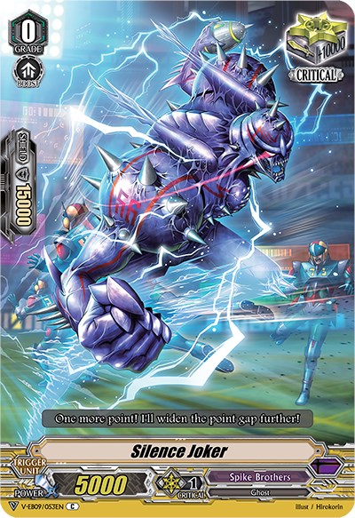 Image of Silence Joker (V-EB09/053EN) [The Raging Tactics]