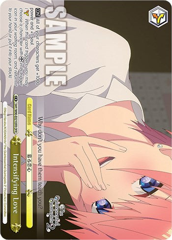 Image of Intensifying Love (5HY/W90-E021OFR OFR) [The Quintessential Quintuplets 2]