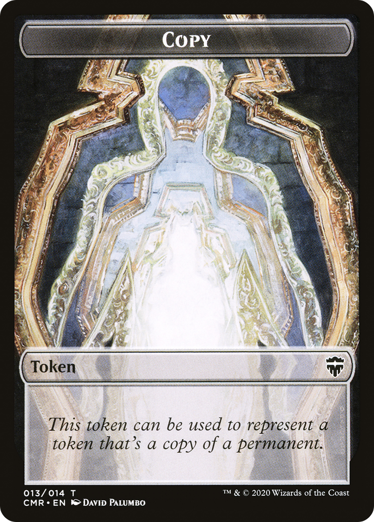 Image of Copy Token (CMR-013) - Commander Legends Tokens Foil