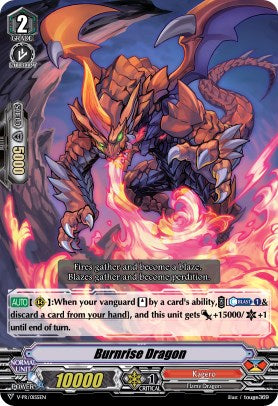 Image of Burnrise Dragon (V-PR/0155EN) [V Promo Cards]