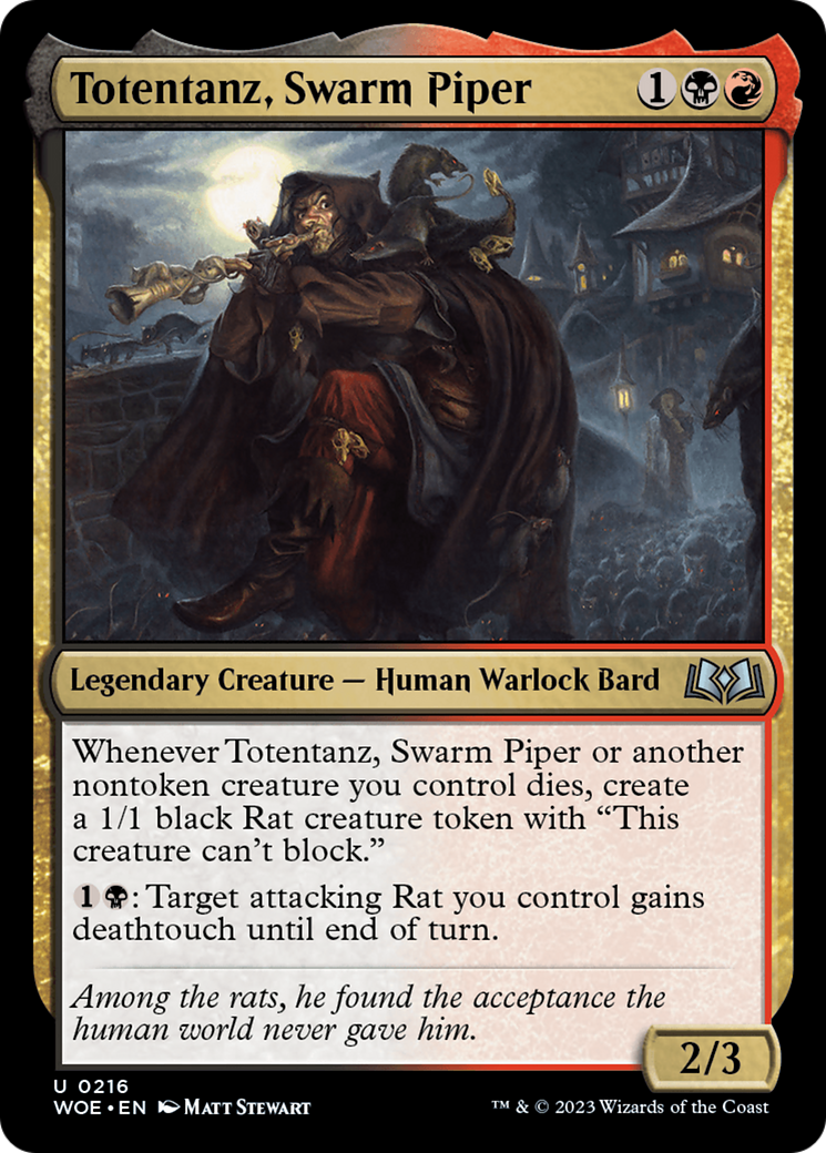 Image of Totentanz, Swarm Piper [Wilds of Eldraine]