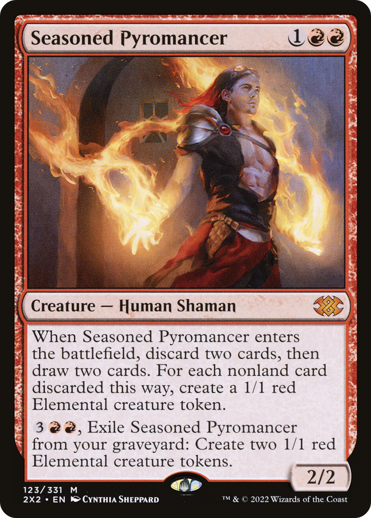Image of Seasoned Pyromancer [Double Masters 2022]