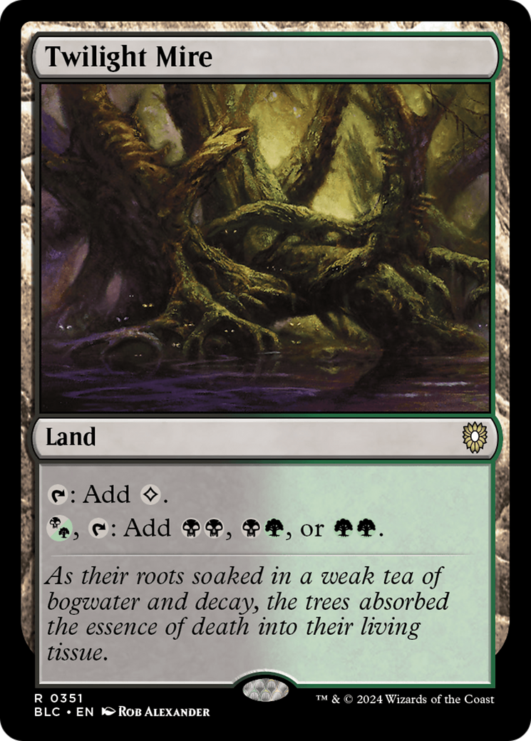 Image of Twilight Mire [Bloomburrow Commander]