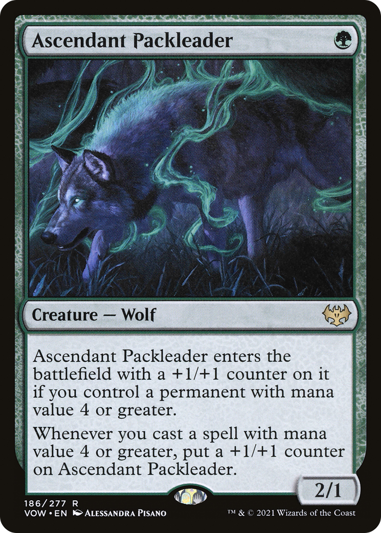 Image of Ascendant Packleader [Innistrad: Crimson Vow]