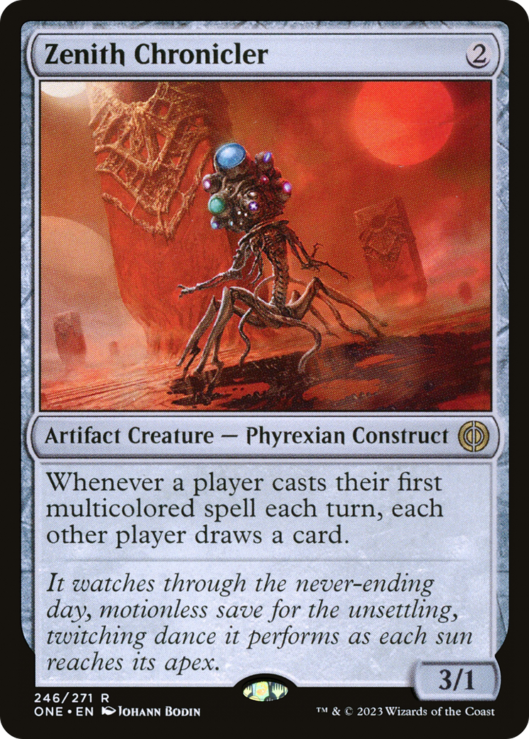 Image of Zenith Chronicler [Phyrexia: All Will Be One]