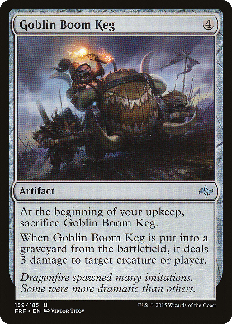 Image of Goblin Boom Keg [Fate Reforged]