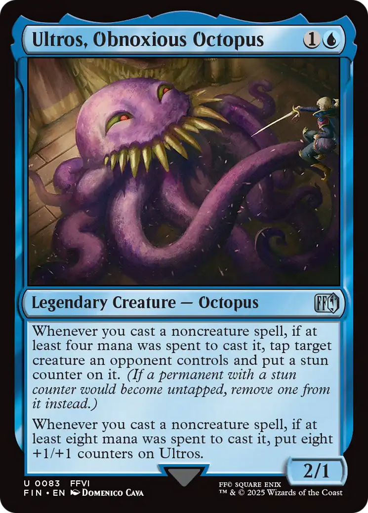 Image of Ultros, Obnoxious Octopus [FINAL FANTASY]