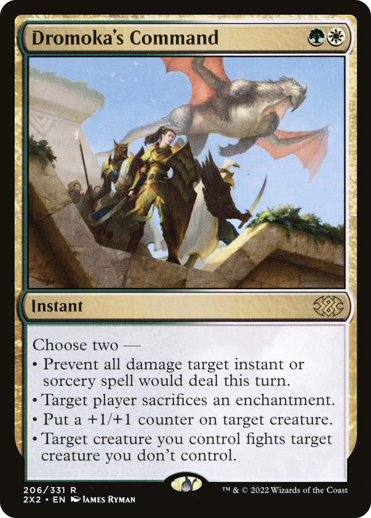 Image of Dromoka's Command [Double Masters 2022]