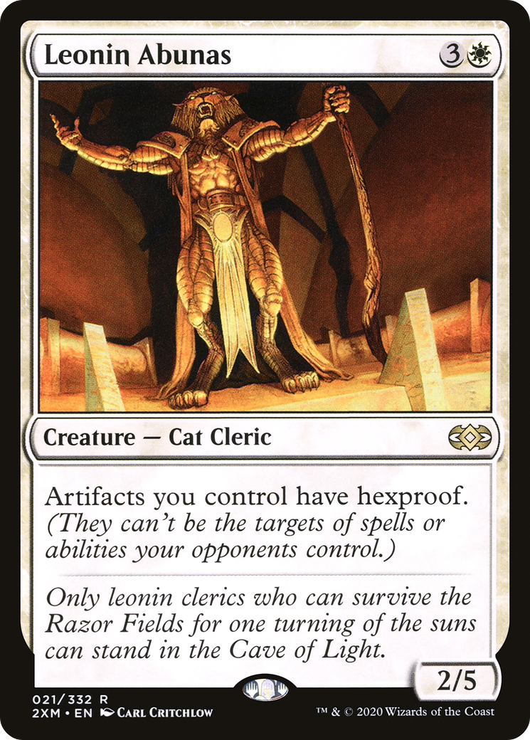 Image of Leonin Abunas [Double Masters]