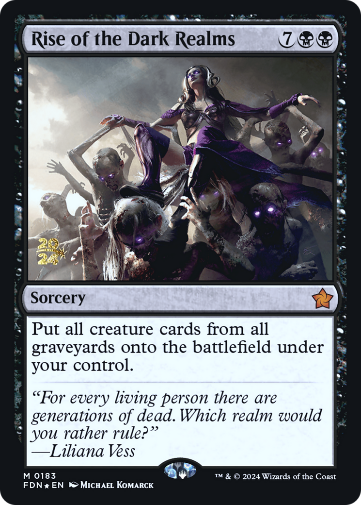 Image of Rise of the Dark Realms [Foundations Prerelease Promos]