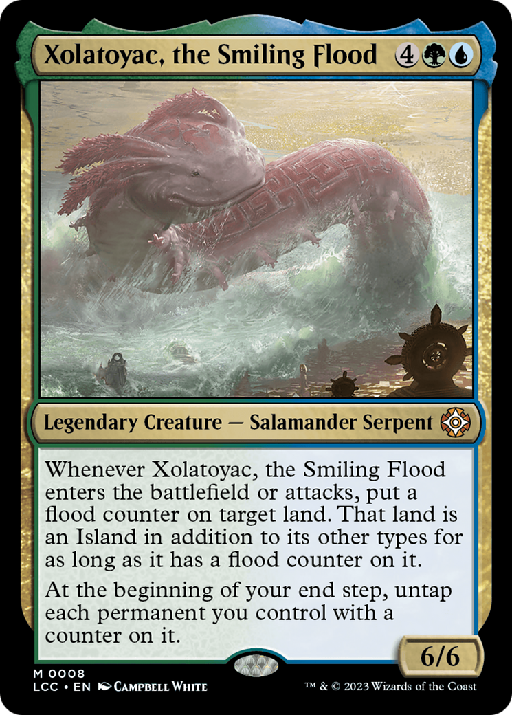 Image of Xolatoyac, the Smiling Flood [The Lost Caverns of Ixalan Commander]