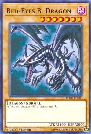 Image of Red-Eyes B. Dragon [LEDU-EN000] Common