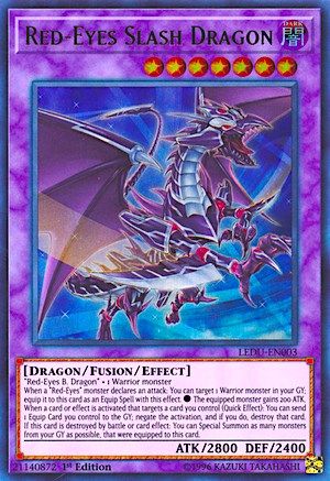 Image of Red-Eyes Slash Dragon [LEDU-EN003] Ultra Rare
